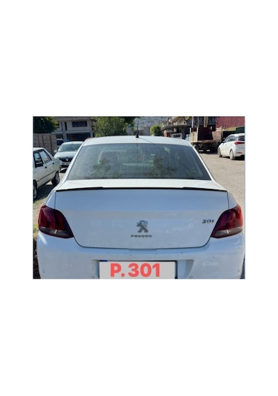 Peugeot 301 Model Astarlı Plastik Spoiler
