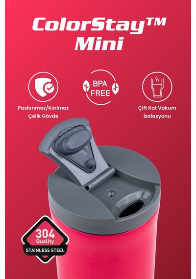 Cooker Colorstay Mini 300 Ml Paslanmaz Çelik Bardak Termos Ckr2101 50871013