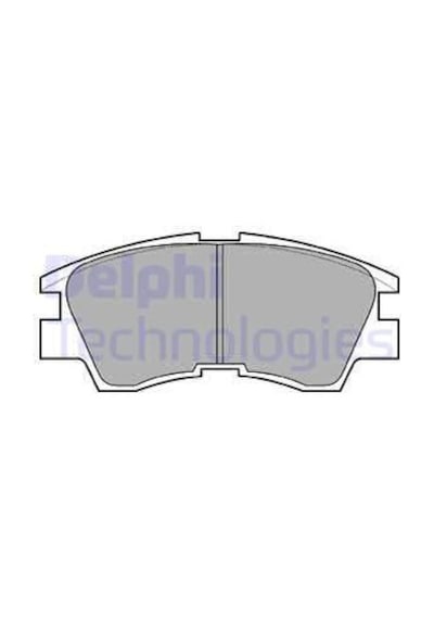 DELPHI LP633 Fren Balatası Ön L200 L300 90-08 Pajero 82-91