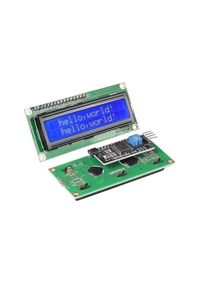 Arduino 2x16 Lcd Ekran I2c Modüllü Standart