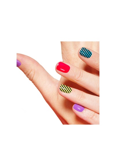 Lexroo 3'lü Tırnak Dövmesi Seti, Tırnak Sticker Seti, Nail Art, Tattoo
