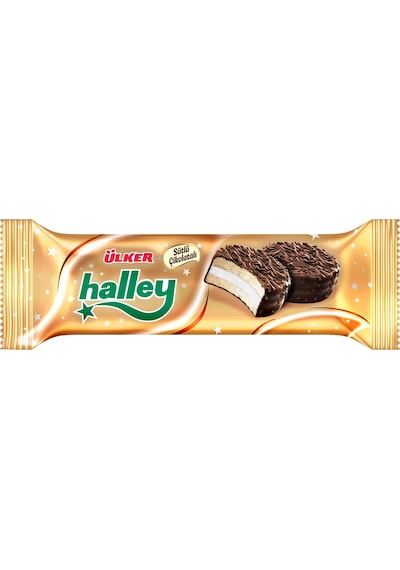 Halley Mini Granüllü Sütlü Çikolatalı Bisküvi - 88 Gram - 24 Adet