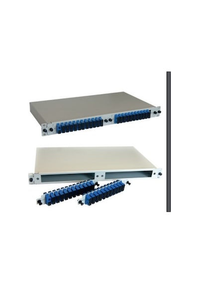 24 Port Fo Patch Panel  Boş 1U 19 Kızaklı