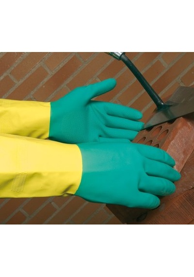 Juba 622 Desteksiz Çift Renkli Latex Eldiven Siyah