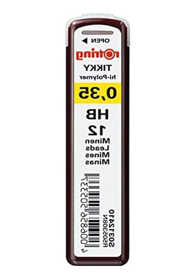 Hb 0.35 Mm İnce Uçlu Mekanik Kurşun Kalem Ucu, Yüksek Hassasiyet