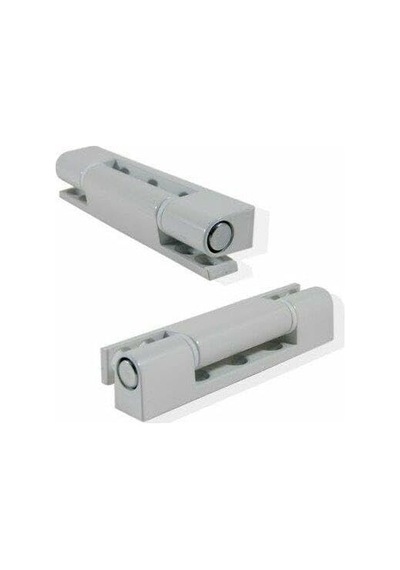 95 Mm Pvc Kapı Menteşesi Düz Metal Beyaz Genel