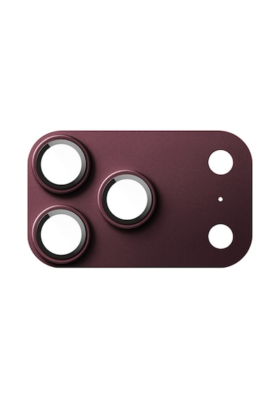Epro Apple İphone 18 Pro Max Uyumlu Ar+af Sapphire Kamera Cam Koruyucu - Bordo