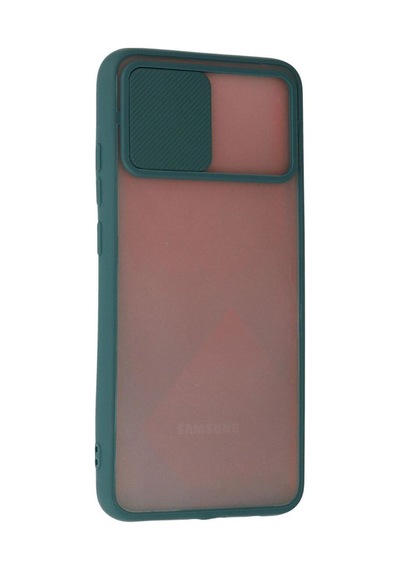 Samsung Galaxy A03s Kılıf Palm Buzlu Kamera Sürgülü Silikon Darbeye Dayanıklı Tam Uyumlu