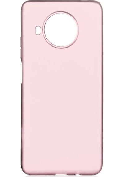 Noktaks - Xiaomi Uyumlu Xiaomi Mi 10t Lite 5g - Kılıf Mat Renkli Esnek Premier Silikon Kapak - Rose Gold