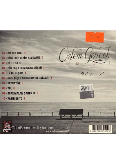 Plak Değildir Cd Dir Cd Özlem Gerçek Hem-dil Kürtçe Cd