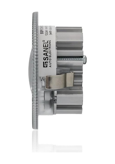 Sanel 12v-24v Spot Tavan Lambası 6 Ledli 6500k Beyaz 6 X 3w 75 Mm Butonsuz