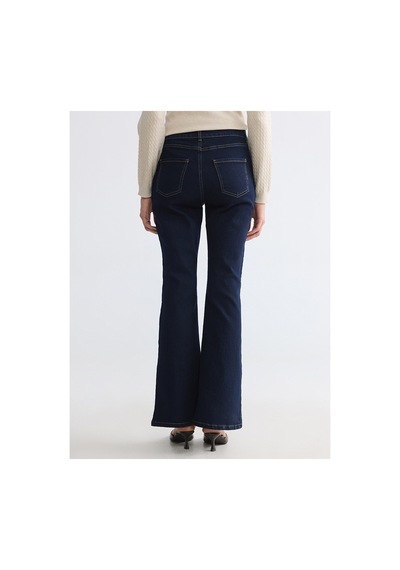 LC Waikiki Alıta Cıty Farkıyla İndigo Denim Düz İspanyol & Flare Yüksek Bel İspanyol Paça Kadın Jean İndigo - 925399781 İndigo LC Waikiki Alıta Cıty Farkıyla İndigo Denim Düz İspanyol & Flare Yüksek Bel İspanyol Paça Kadın Jean İndigo - 925399781 İndigo