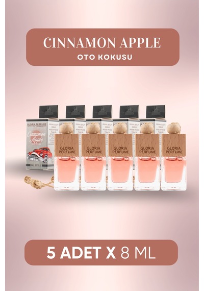 Tarçın Elma Oto Kokusu 5x8 Ml