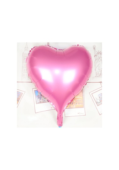 Kalp Uçan Balon Folyo Pembe 80 Cm 32 İnç Diğer