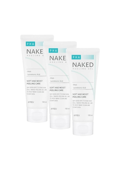 Pha İçeren Nemlendirici Peeling Jeli A'pıeu Naked Peeling Gel Pha 3 Paketi Pha İçeren Nemlendirici Peeling Jeli A'pıeu Naked Peeling Gel Pha 3 Paketi