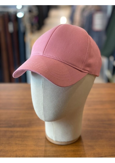 Hamze Düz Basic Pamuklu Unisex Cap Şapka Pembe