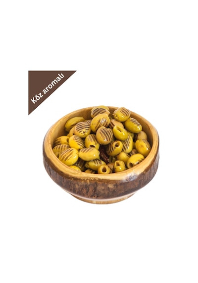 Izgara Yeşil Zeytin 1 Kg - Köz Aromalı Gurme Lezzet