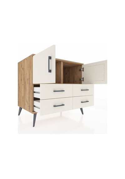 Kronos Şifonyer 2 Raflı 4 Çekmeceli 2 Kapaklı 88x59x80 Çam-aytaşı Aytaşı Kronos Şifonyer 2 Raflı 4 Çekmeceli 2 Kapaklı 88x59x80 Çam-aytaşı Aytaşı