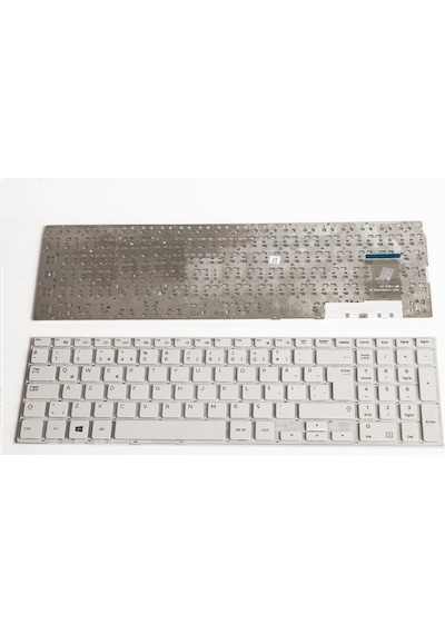 Samsung Uyumlu Np370R5E, Np370R5G Beyaz Klavye K-SA21