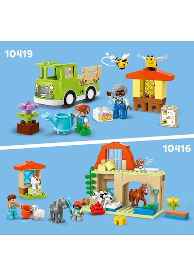 LEGO® DUPLO® Kasabası Arıların ve Arı Kovanlarının Bakımı 10419 2+ Eğitici Oyuncak Yapım Seti - 22 Parça