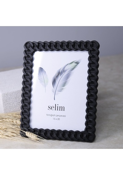 Selim 15 x 20 CM Florence Çerçeve Siyah