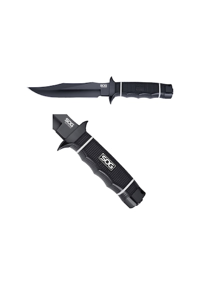 Sog S10b-k Tech Bowie Siyah Kamp Bıçak Siyah