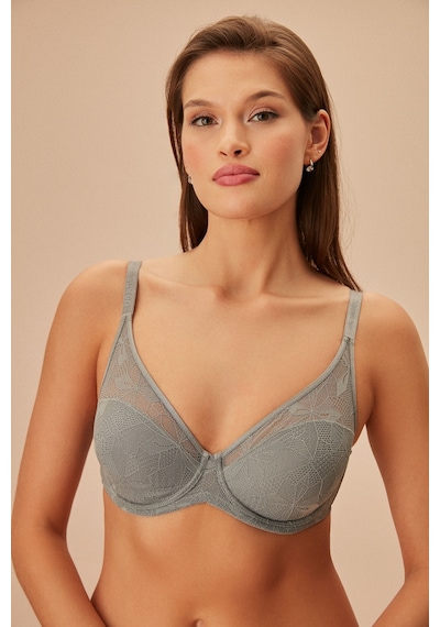 Suwen Celine Toparlayıcı Sütyen Sw8455211 Taş