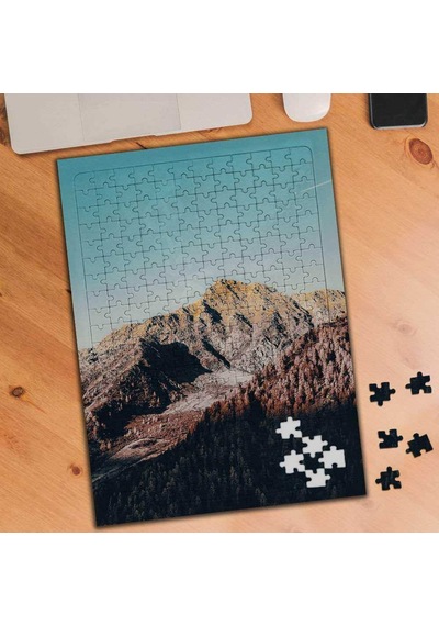 Dağlık Arazi Doğa 240 Parça Puzzle Yapboz Tablo-564051