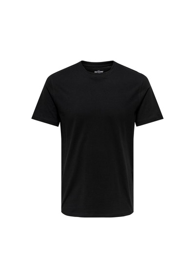 Only & Sons Erkek T Shirt 22025208 Siyah