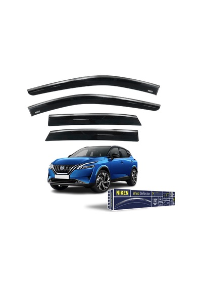 Nissan Qashqai 2023 2024 2025 Araca Özel Kromlu Cam Rüzgarlığı