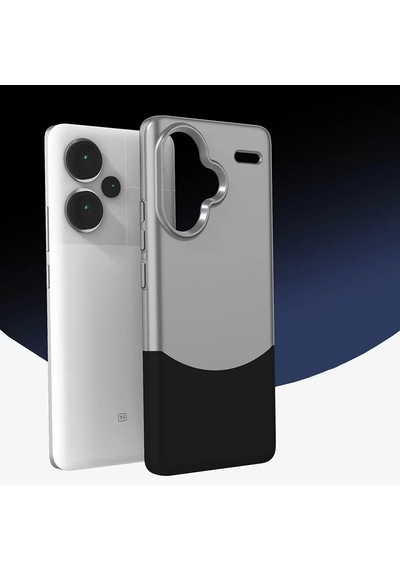 Xiaomi Redmi Note 13 Pro Plus 5g Kılıf Magsafe Şarj Kartlıklı Mıknatıslı Duble 1.7mm Kapak Kart Bölm