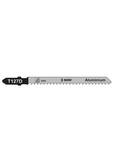 Sgs2705 - T127d Dekupaj Ağzı Alüminyum Kesme Ucu 100mm X 7.9mm 5 Adet