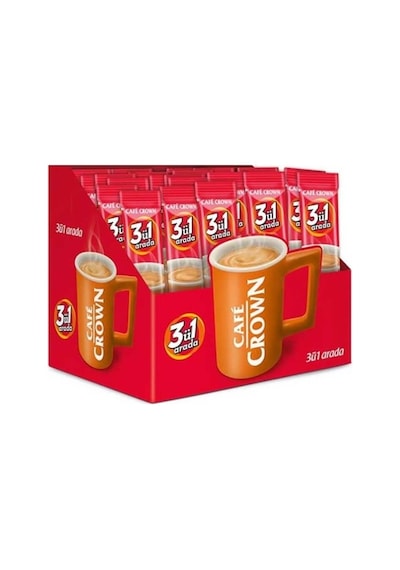 Cafe Crown 3'ü 1 Arada Hazır Kahve 40 x 17.5 G