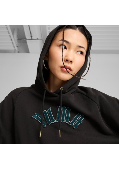 Puma Classics Relaxed Kadın Siyah Sweatshirt627484