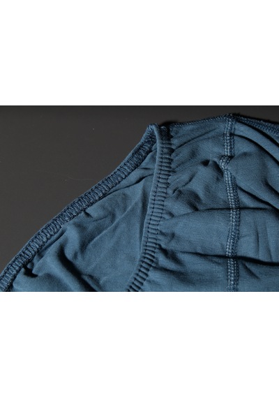 Kp Erkek Düz Pamuklu İndigo Boxer Slip Boxer İndigo