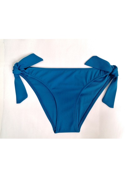 Deep Beach Db20008ba 001 Petrol Yandan Bağcıklı Bikini Altı