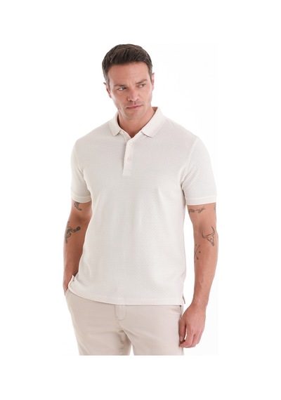 Hatemoğlu Taş Regular Fit Düz Merserize Polo Yaka 100% Pamuk Tişört 35362024c020 Taş