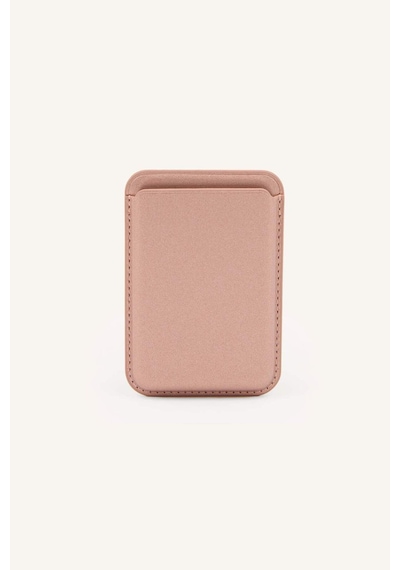 Defacto Magsafe Unisex Suni Deri Gül Kartlık I6568axnsbr3 Pembe-br3