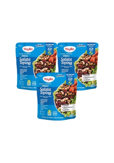 Yayla Haşlanmış Suyu Süzülmüş Kinoalı Salata Toping 150 Gr X3