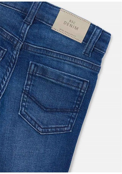 Mayoral Erkek Çocuk Basic Slim Fit Kot Pantolon Lacivert 504