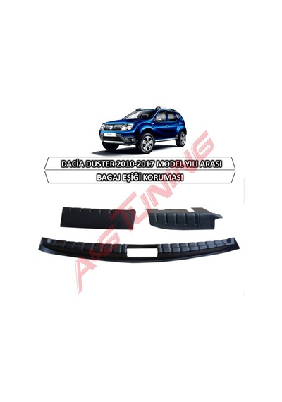 Dacia Duster Bagaj Eşiği Koruması 2010-2017 Arası 3 Parça N11.7395