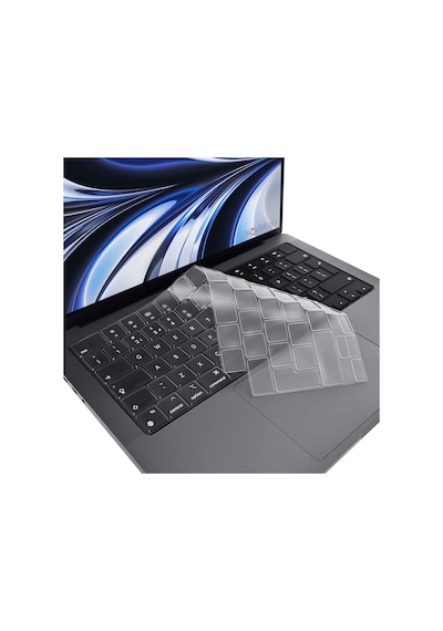 Apple Uyumlu MacBook Air 13.6 M2 Çip A2681 Kılıf + Klavye Kılıfı + Film