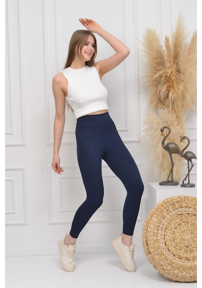 Bonbonetti Chocolate Baby & Kids Fitilli Seamless Çizgili Tayt Yüksek Bel Dayanıklı Örme Kumaş Spor Tayt Toparlayıcı Lacivert Bonbonetti Chocolate Baby & Kids Fitilli Seamless Çizgili Tayt Yüksek Bel Dayanıklı Örme Kumaş Spor Tayt Toparlayıcı Lacivert