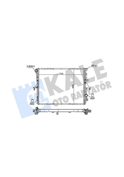 Kale 367900 Motor Radyatoru 7l0121253 7l0121253a 7l6121253a