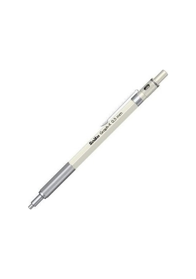 Scrikss 0,5 Mm Beyaz Versatil Kalem Metal Graph-x