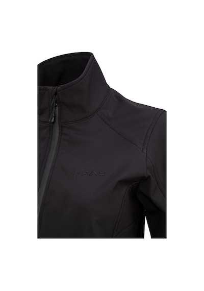 2as Bianca İnce Softshell Kadın Ceket Siyah 001