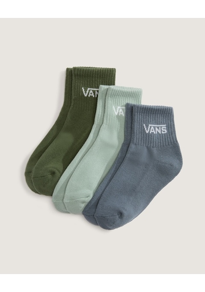 Vans Classic Half Crew Çorap - 3 Çift Karışık