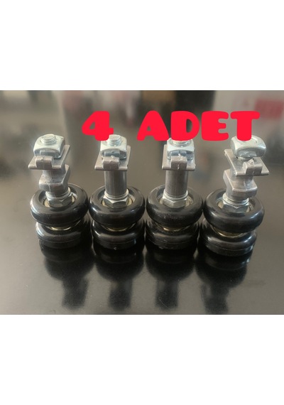 Tusem 4 Adet Cam Balkon Tekeri