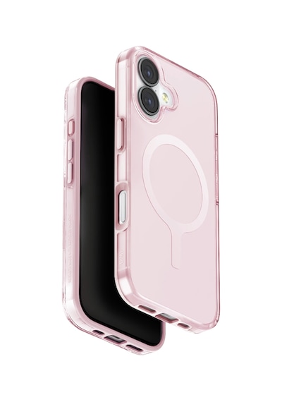 Apple Uyumlu iPhone 17 Kılıf Clario Geri Dönüşüm Doğaya Duyarlı Materyal Kapak Çift Katman Magsafe Özellikli Pembe