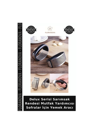 Delux Serisi Sarımsak Rendesi Mutfak Yardımcısı Sofralar İçin Yemek Aracı Çok Renkli